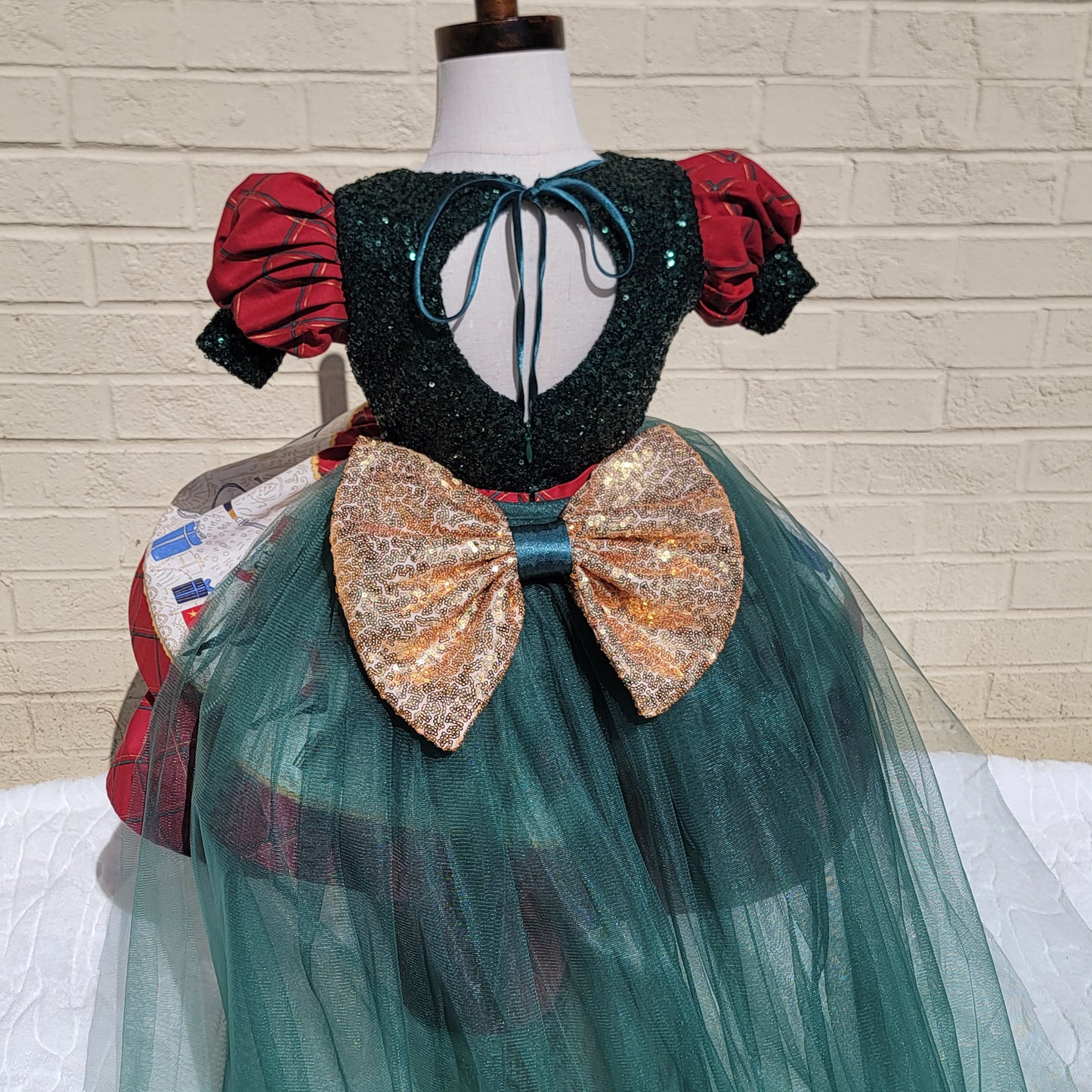 Christmas nutcracker inspired toddler dress