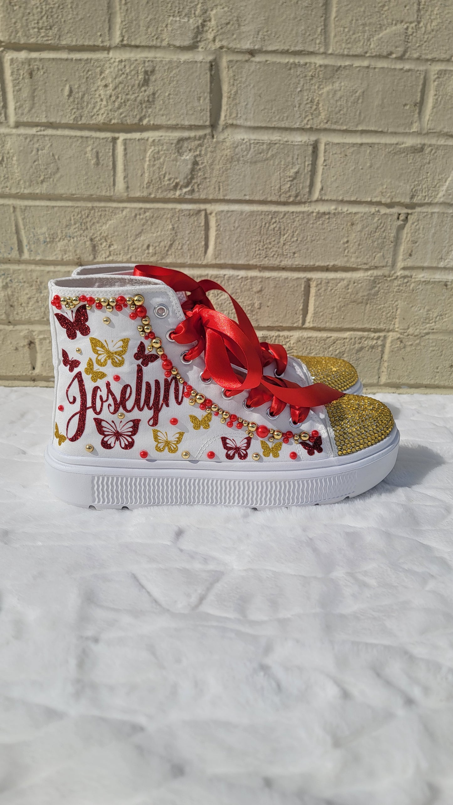 Tenis personalizados para quinceañeras