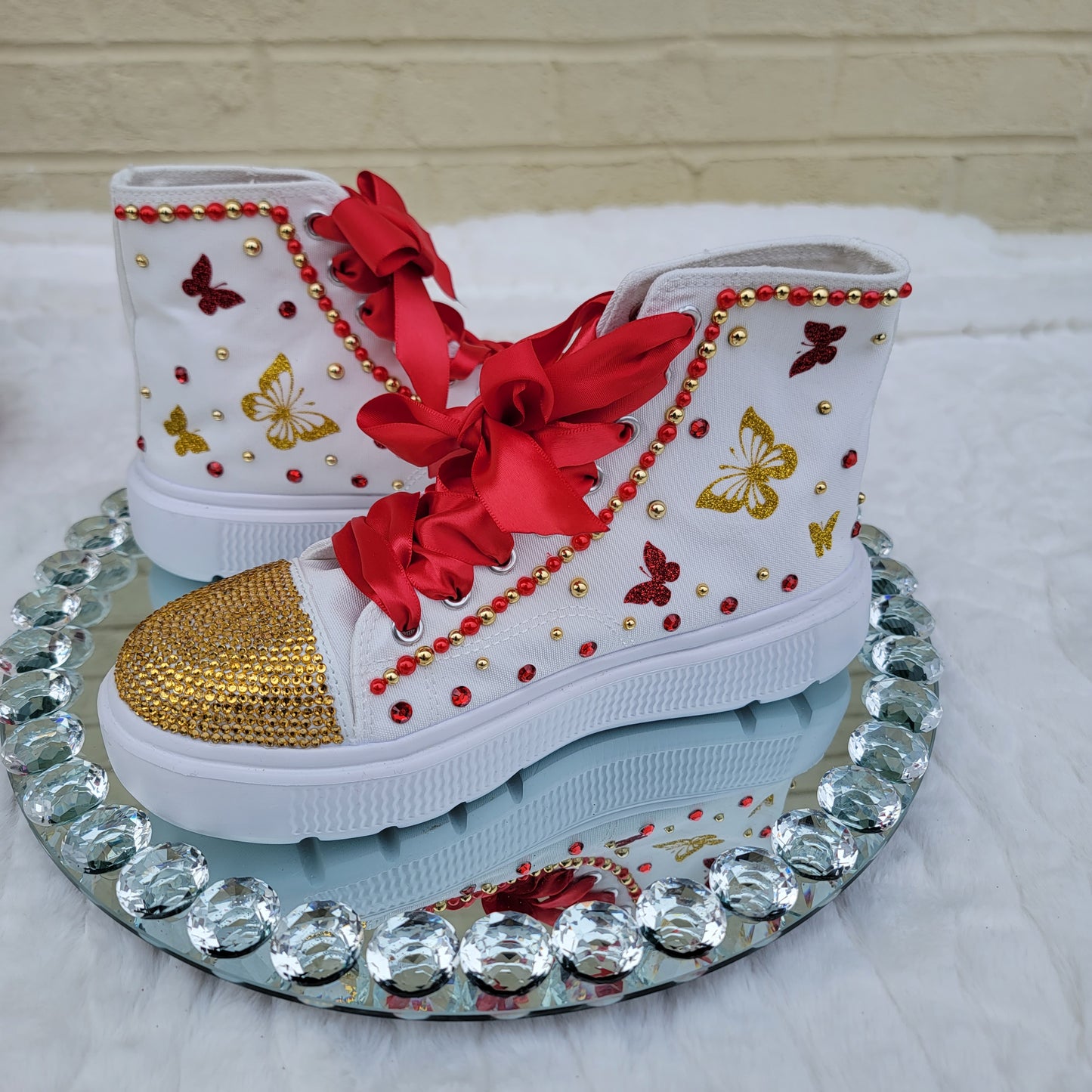 Tenis para quinceañeras personalizado